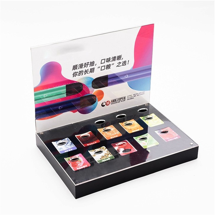Acrylic Counter Vape Juice Display Stand
