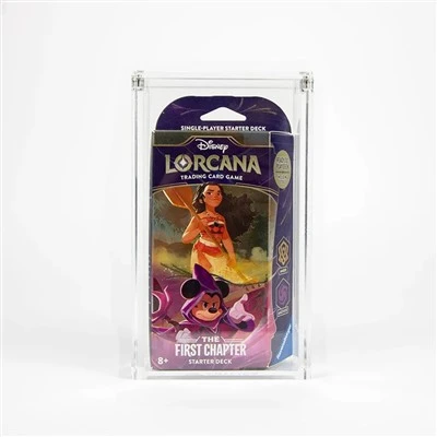 Akryl Disney Lorcana Starter Theme Deck Display Case